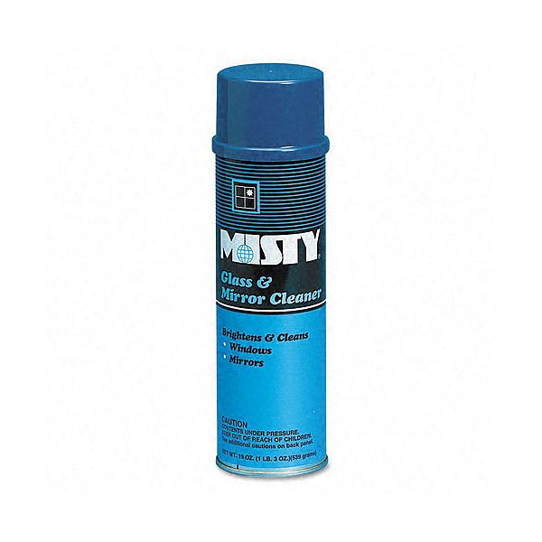 Amrep Glass & Mirror Cleaner With Ammonia, 19oz Aerosol AEPA12120EA