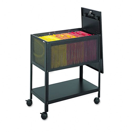 Safco Open Top Mesh Tub with Lid