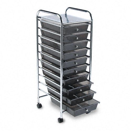 Advantus Portable Ten-Drawer Organizer