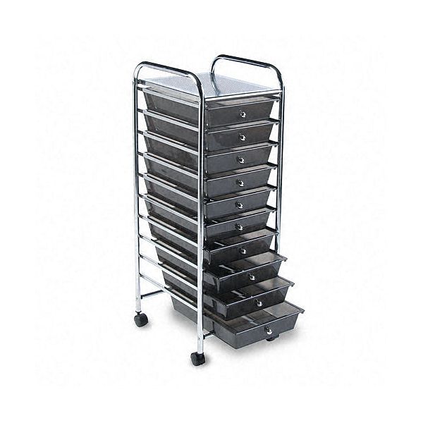 Advantus Portable Ten-drawer Organizer AVT34007
