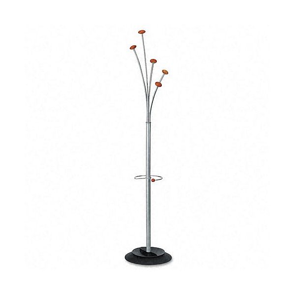 Alba Festival Coat Tree, Umbrella Holder, Five Knobs ABAPMFEST