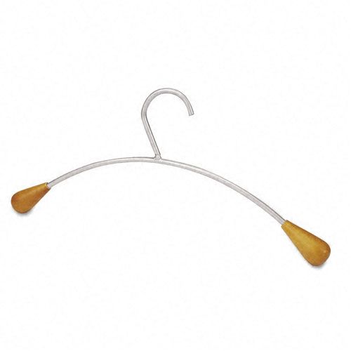 Alba Wall Costumer Hangers, Gray