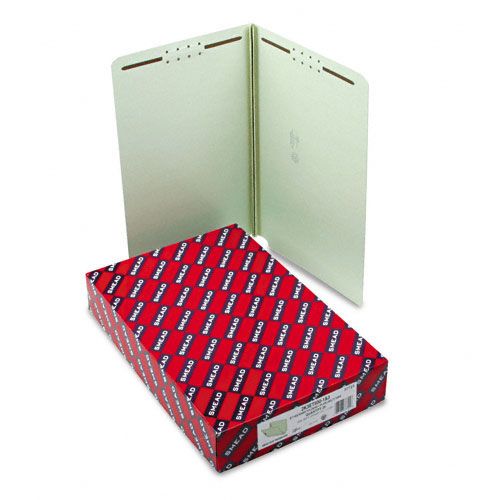 Smead 334 Expansion Folders wFastener Legal Gray Green