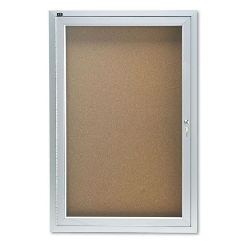 Quartet Aluminum Framed Cork Bulletin Board 24 x 36