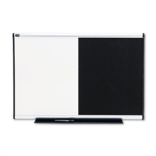 Quartet Total Dry EraseBulletin Board 36 x 24 Black