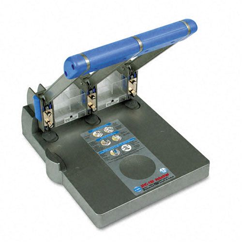 CARL 150 Sheet XHC 150 Three Hole Punch BlueGray