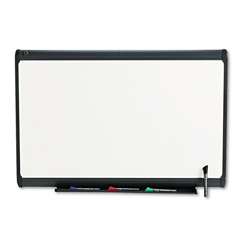 Quartet PorcelainSteel Dry Erase Board 36 x 24 Gray