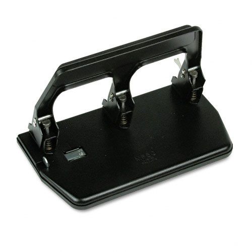 Master Heavy Duty 3 Hole Punch wGel Pad Handle 40 Sheet