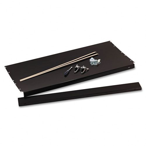 Tennsco Four Shelves for Storage Cabinet 48 x 24 Black