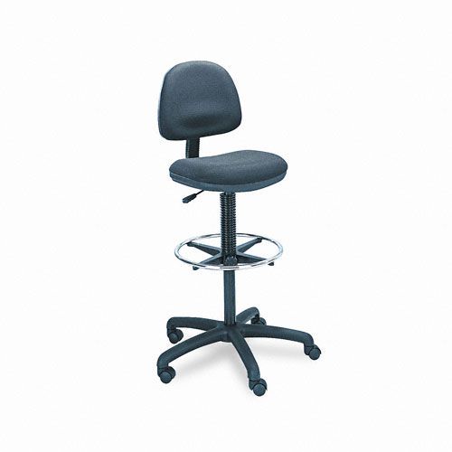 Safco Extend-Height Swivel Stool w/Footring, Black Cloth at Kmart.com