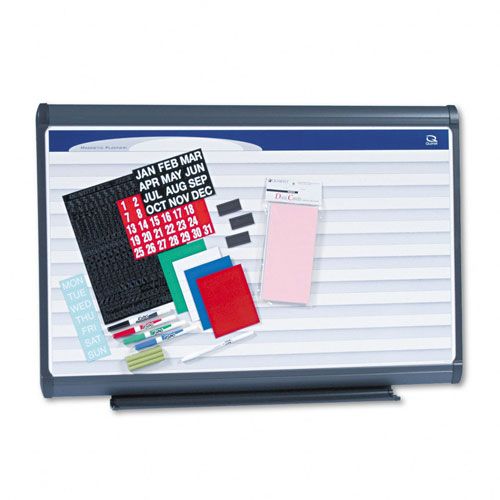Quartet PorcelainSteel Dry Erase Planning System 36 x 24