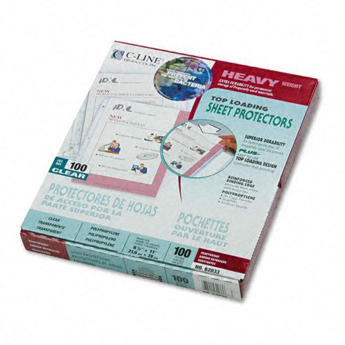 C Line Top Load Sheet Protectors 3 Hole Punched Letter