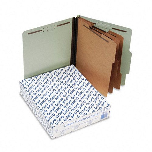 Pendaflex Classification Folders Eight Section Green