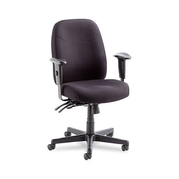 Alera Wrigley 24/7 High Back Task Chair, Black ALEWR41TFB10B