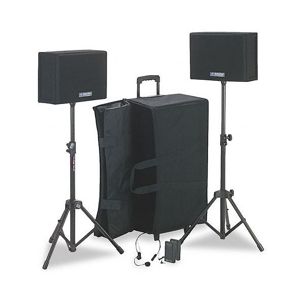 Amplivox Portable Wireless Voice Projector Kit, Black APLSW227