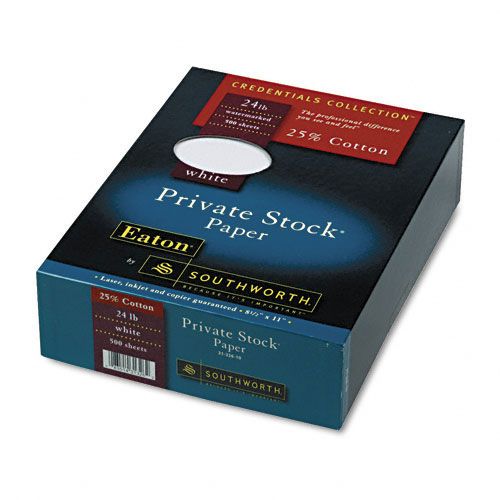 Southworth Private Stock Paper Letter White 500 Sheets