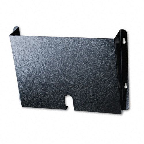 Buddy Products Deep Steel Wall Pocket for Medical Records Black