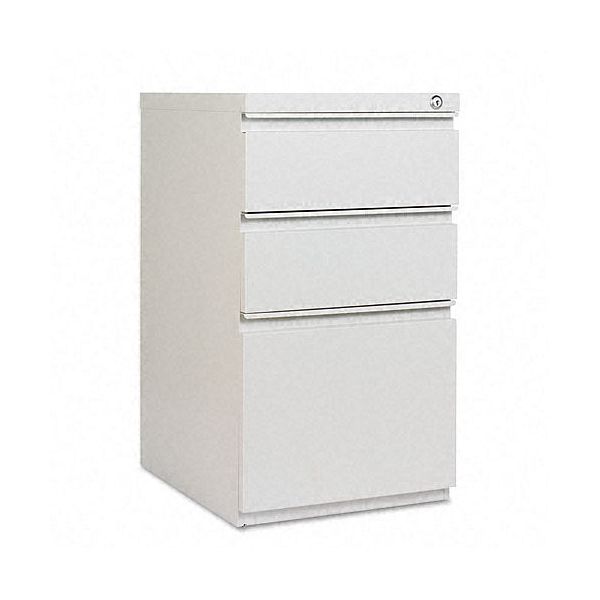 Alera Three-drawer Mobile File, 15-7/8 X 19-1/4, Gray ALEPB532819LG