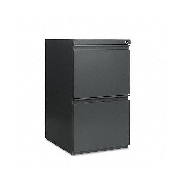 Alera Two-drawer Mobile File, 15-7/8 X 19-1/4, Charcoal ALEPB542819CH