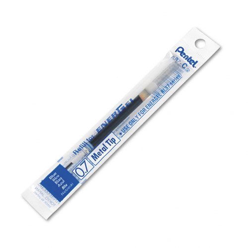 Pentel Metal Tip Refill EnerGel Liquid Gel 07mm Blue
