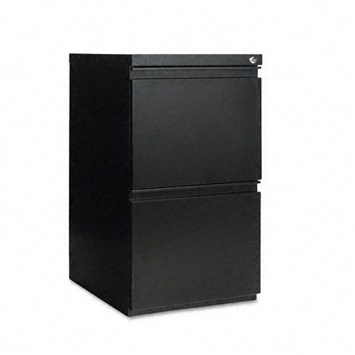 Alera Two Drawer Mobile File 15 78 x 19 14 Black