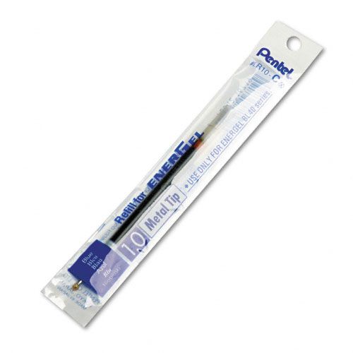 Pentel Metal Tip Refill EnerGel Liquid Gel 10mm Blue