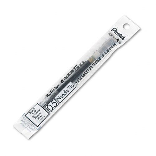 Pentel Needle Tip Refill EnerGel Liquid Gel05mm Black