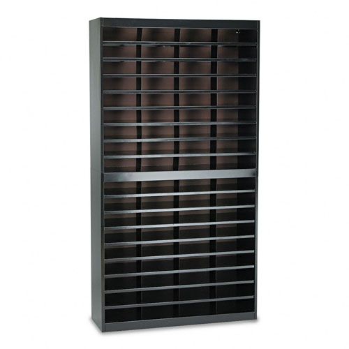 Safco E Z Stor Sorter 37 12 x 12 34 x 71 Black