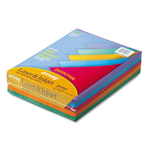 Pacon Array Colored Bond Paper Designer Colors 24lb