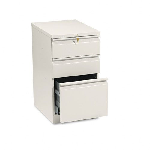 HON Three Drawer Mobile Pedestal File 19 7834d Putty