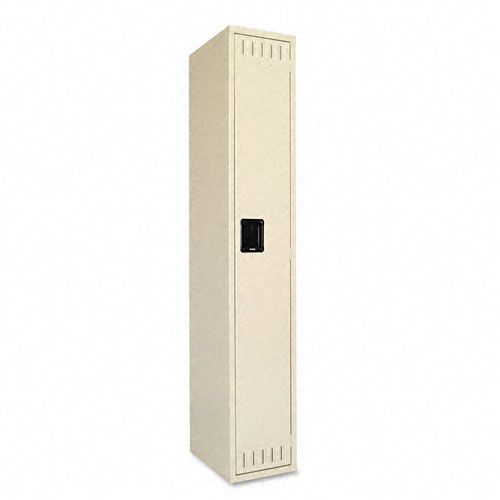 Tennsco Single Tier Locker 1 Shelf 12 x 18 x 72 Sand