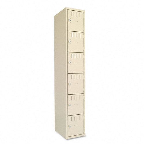 Tennsco Single Stack Box Locker 12 x 18 x 72 Sand