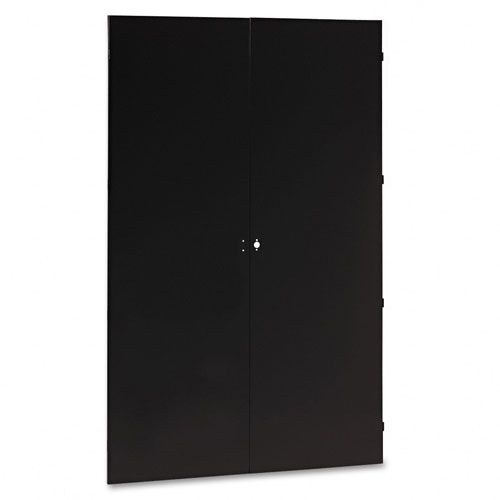 Tennsco Jumbo Steel Storage Cabinets 48 x 24 x 78 Black