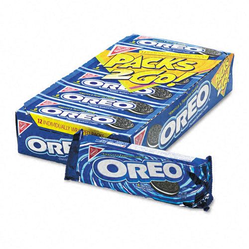 Nabisco Oreo (NABISCO) Chocolate Cream Sandwich Cookies, 6/Pk, 12 Pks/Box at Kmart.com