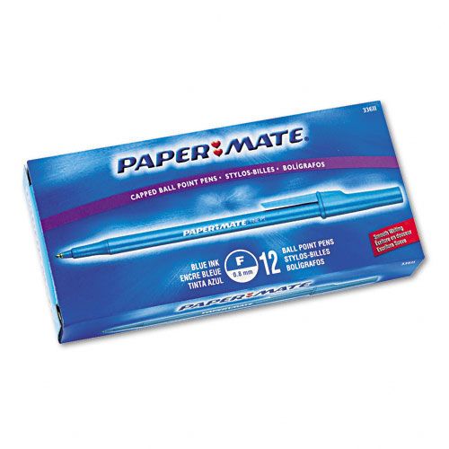 Paper Mate Stick Ballpoint Pen Fine Point 70 mm Blue