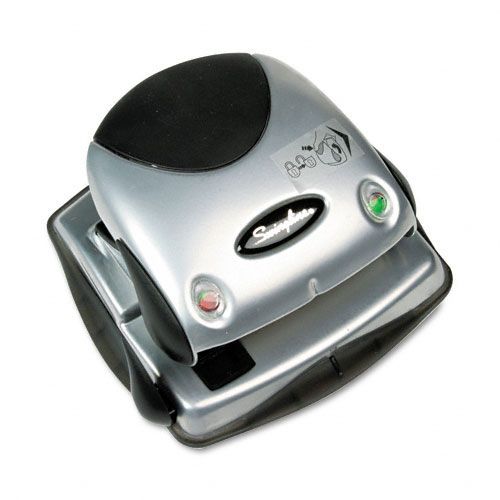 Swingline Easy View 20 Sheet Capacity Two Hole Plastic Punch