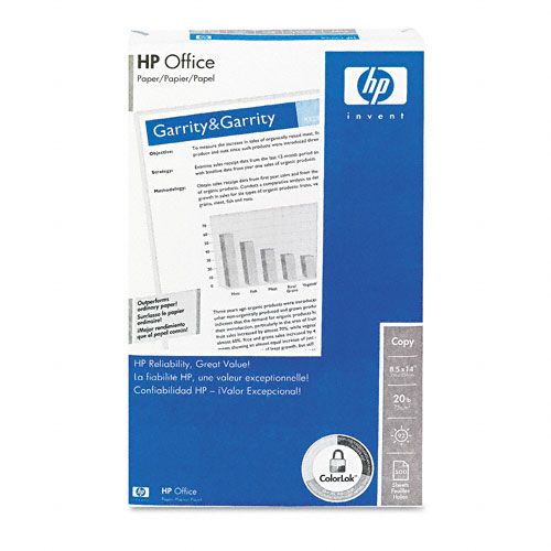 HP Paper 92 Brightness 20lb Legal 500 Sheets
