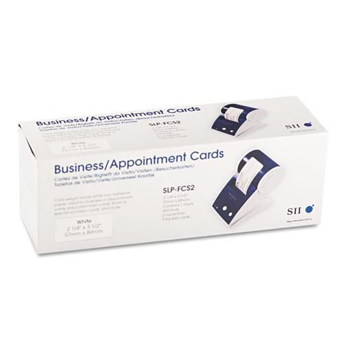 Seiko Instruments Inc Adhesive Labels 2 14 x 3 12 White