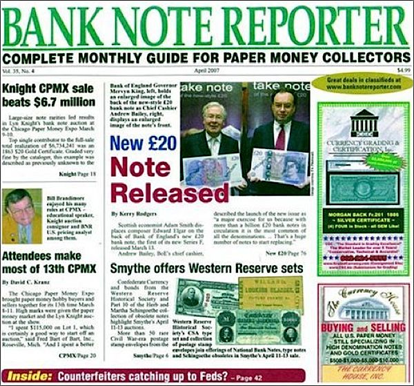 Banknote Reporter Magazine at Sears.com