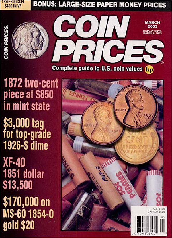 Coin Prices Magazine at Sears.com
