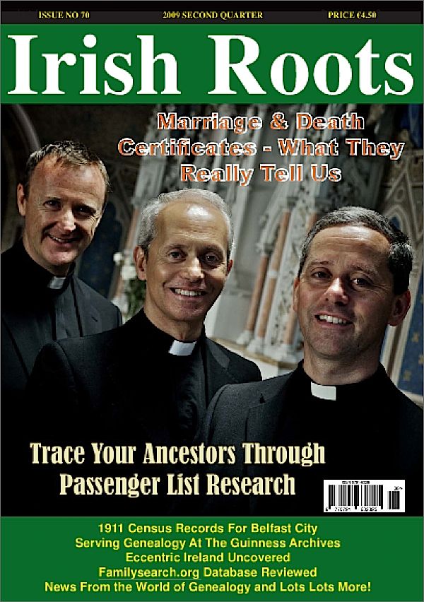 &nbsp; Irish Roots Magazine