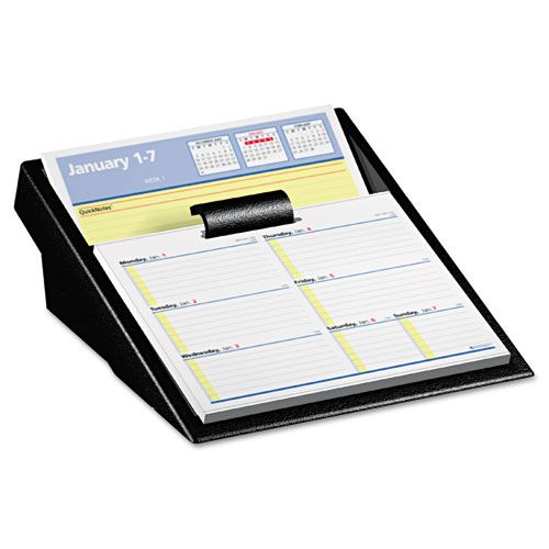 AT A GLANCE Flip A Week Desk Calendar Refill with QuickNotes
