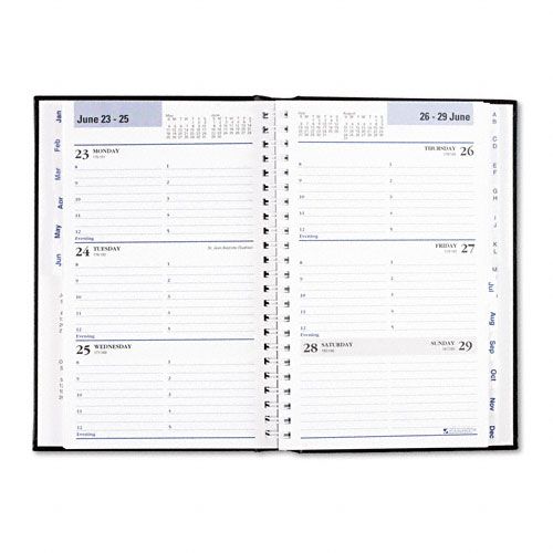 DayMinder Premiere Premiere Hardcover Desk Weekly Appt Book