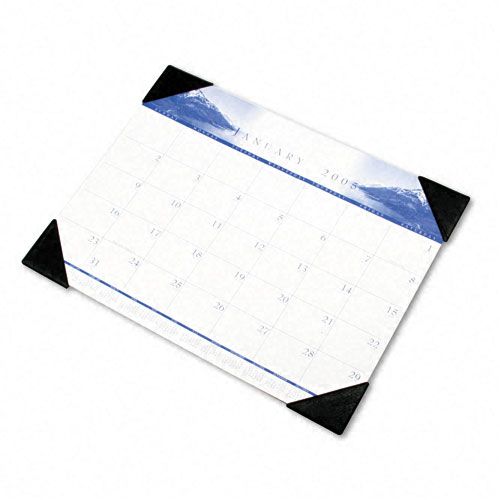 House of Doolittle One Color Photo Monthly Desk Pad Calendar