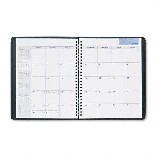 DayMinder Premiere DayMinder Desk Size Unruled Monthly Planner