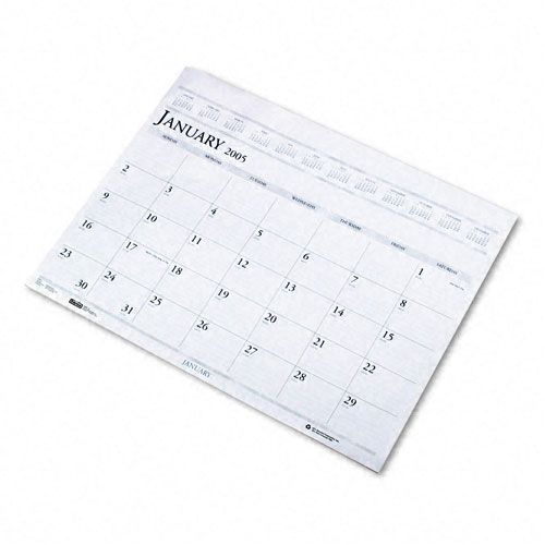 House of Doolittle Two Color Dated Monthly Desk Pad Calendar Refill