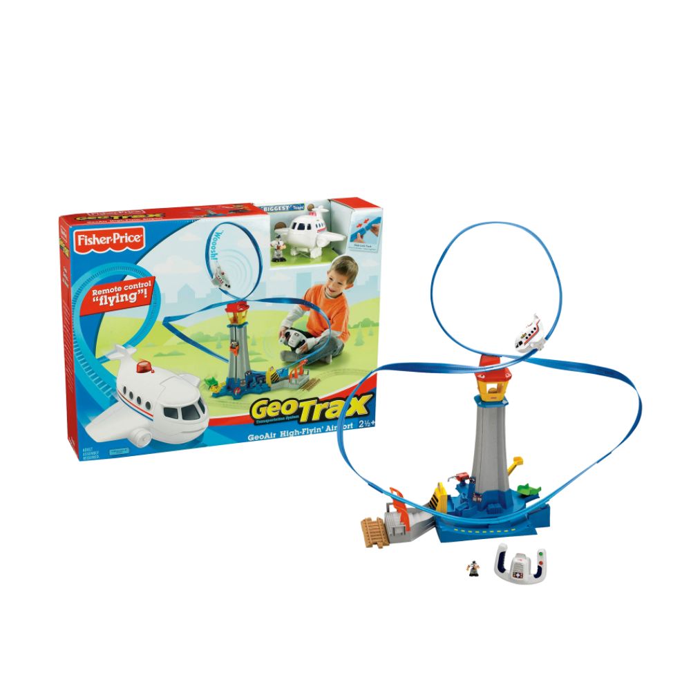 Fisher-Price Geo Trax GeoAir High Flyin' Airport