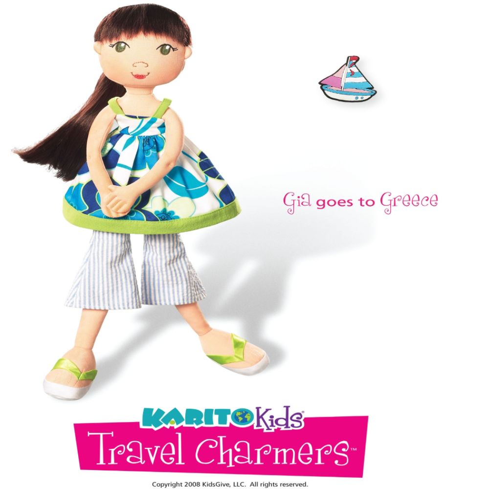 Karito Kids Gia Travels to Greece Children's Toys