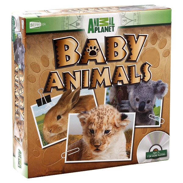 Screen Life Game, Animal Planet, Baby Animals, 1 Game