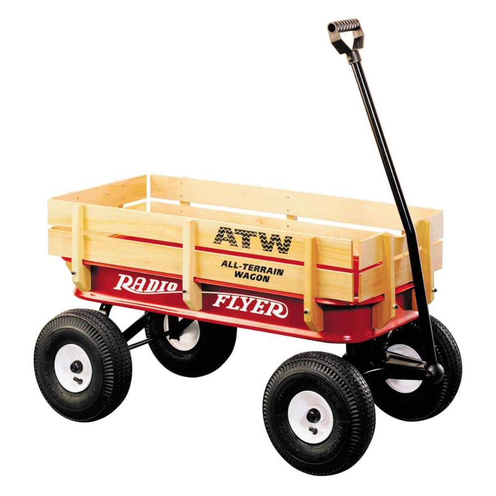 Radio Flyer All-Terrain Steel & Wood Wagon at Sears.com